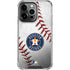 MLB Houston Astros Game Ball iPhone 16 Pro Clear Case